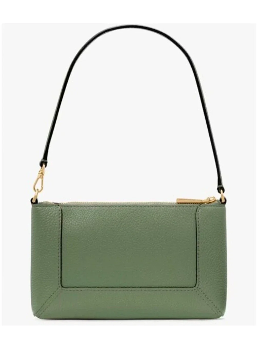kate spade Lena Green Leather Converable Wristlet Shoulder Bag